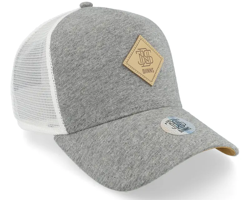 Djinns Hft Cap Jersey Patch Grey Heather/White Trucker online