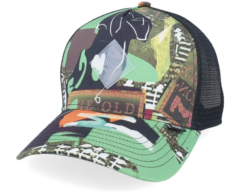 Djinns Hft Cap Just Wild Berry/Green/Orange A-Frame Trucker online