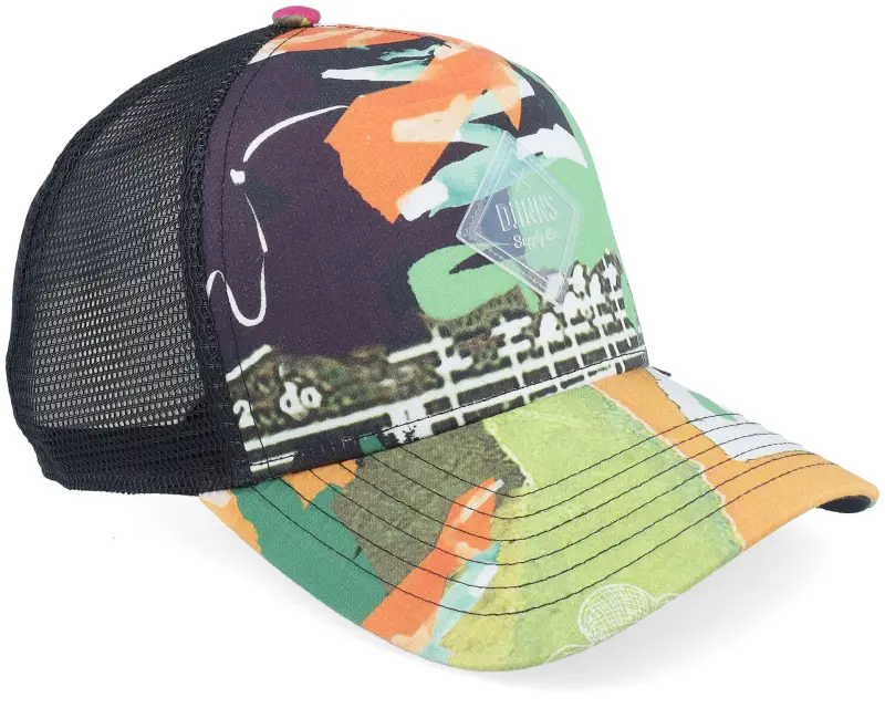 Djinns Hft Cap Just Wild Berry/Green/Orange A-Frame Trucker online