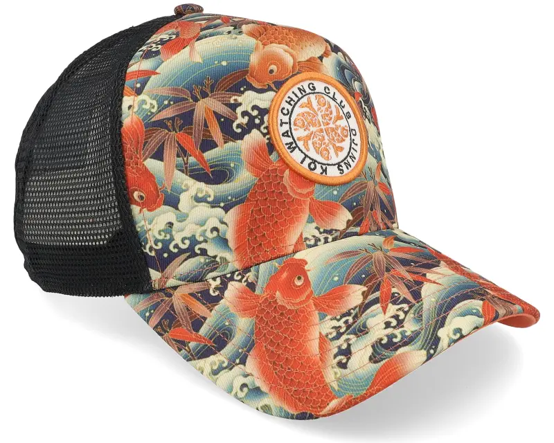 Djinns Hft Cap Koi Watching Multi A-Frame Trucker online