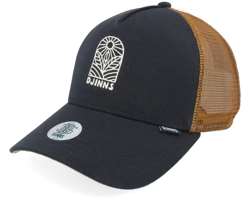 Djinns Hft Cap Leaf Sun Black A-Frame Trucker online