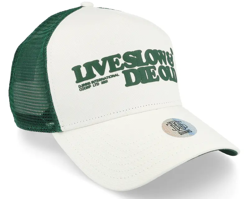 Djinns Hft Cap LSDO White/Green Trucker online
