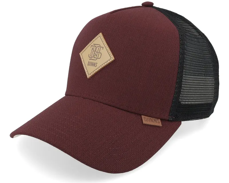 Djinns Hft Cap Plainlace Wine/Black A-Frame Trucker online