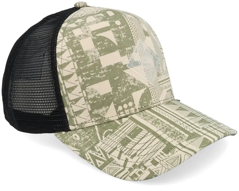Djinns Hft Cap Shirtfab #3 Green/Khaki A-Frame Trucker online