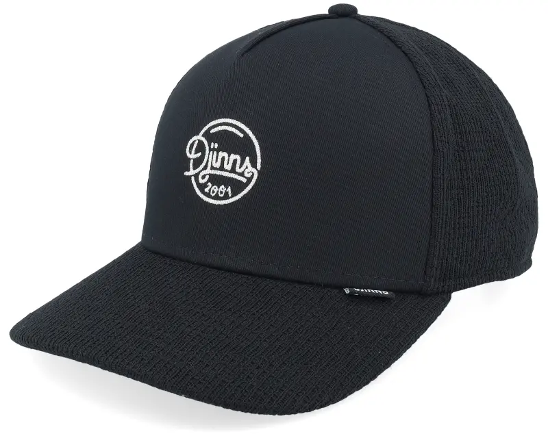 Djinns Hft Cap Summer Knit Black A-Frame Adjustable online