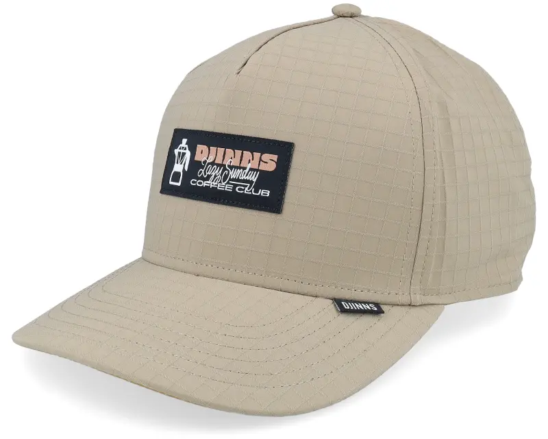 Djinns Hft Cap Sunday Coffee Ripstop Khaki A-Frame Adjustable online