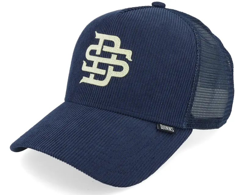 Djinns Hft Cordfelt A-Frame Navy Trucker online