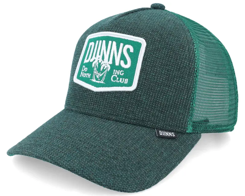 Djinns Hft Dnc Wafflemelange Green A-Frame Trucker online