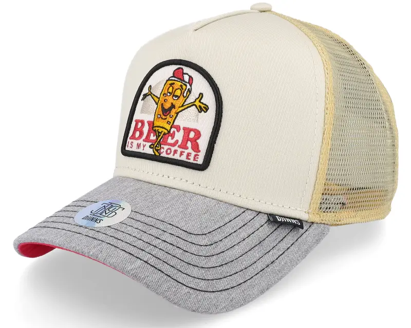 Djinns Hft Food Beer & Coffee Grey/Heather Grey Trucker online