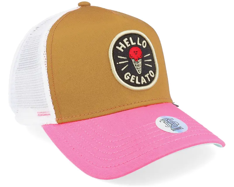 Djinns Hft Food Gelato Brown/Rose/White Trucker online