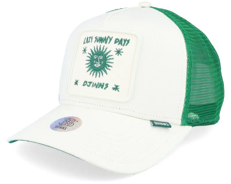 Djinns Hft Lazy Sunny Days Beige/Green Trucker online