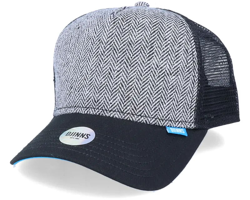 Djinns Hft Tweed Combo Black Trucker online