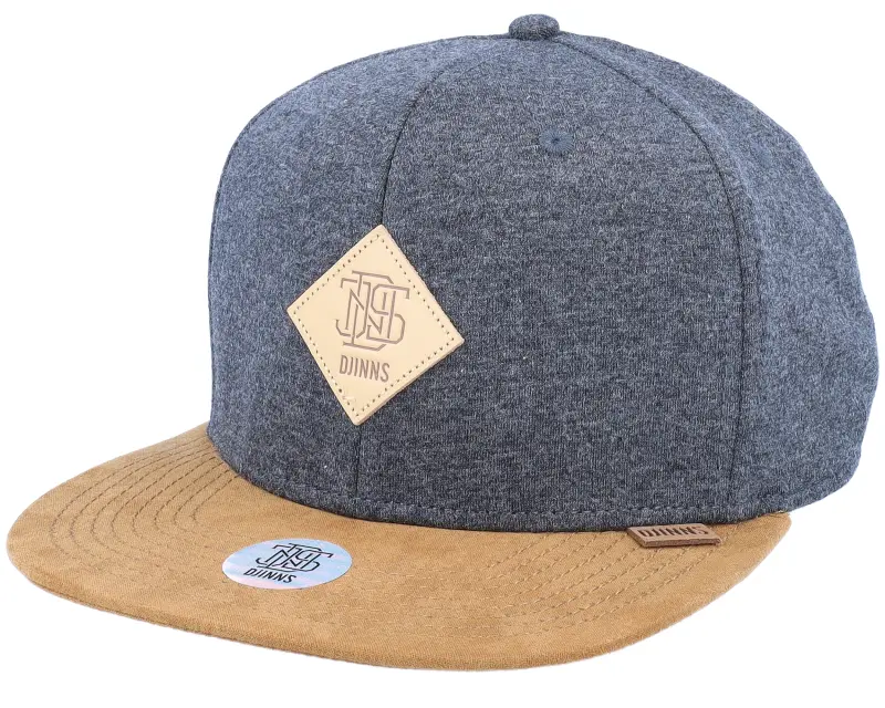 Djinns Jersey Patch Heather Charcoal Snapback online