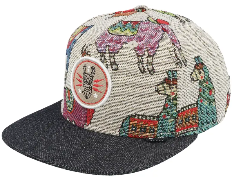 Djinns Lama Linen Black Snapback online