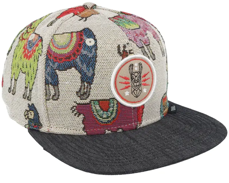 Djinns Lama Linen Black Snapback online