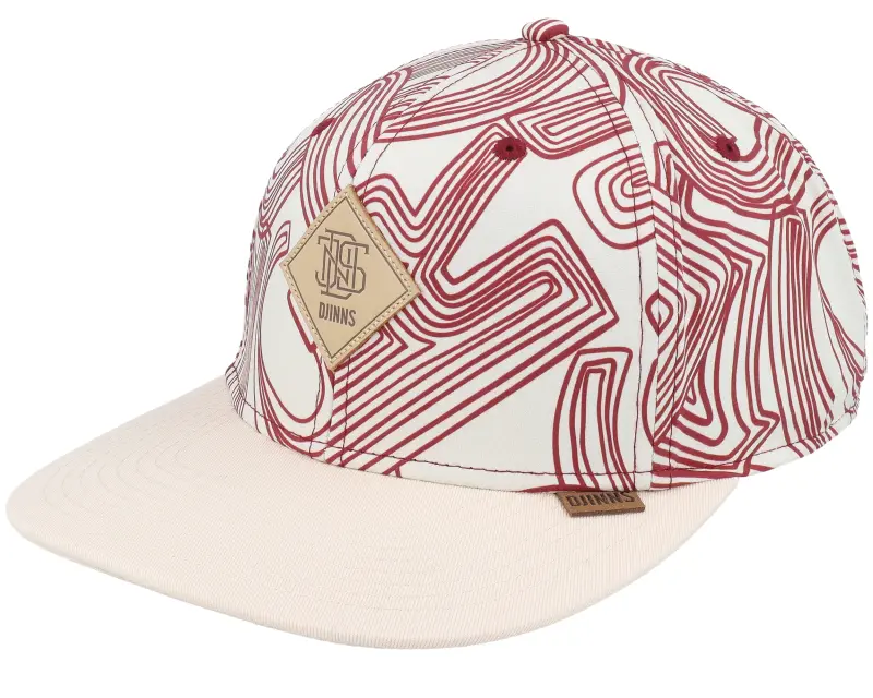 Djinns Ma Pattern Beige Snapback online