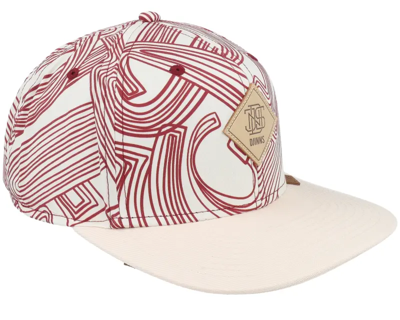Djinns Ma Pattern Beige Snapback online