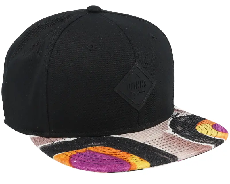 Djinns Paintdots Rev. Black/Orange/Purple Snapback online