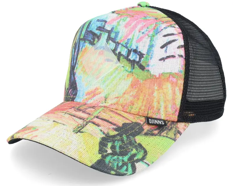 Djinns Painting Multi A-Frame/Black Trucker online