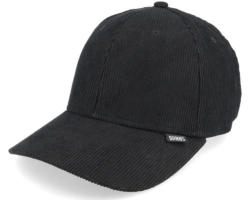 Djinns Truefit Corduroy Black Dad Cap online