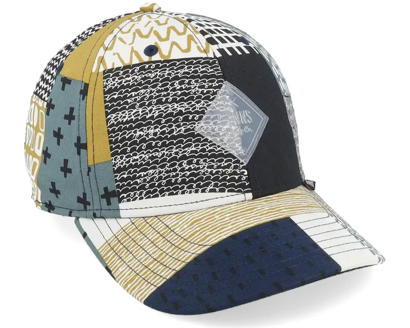 Djinns Truefit Summerpattern Black/White/Khaki Adjustable online