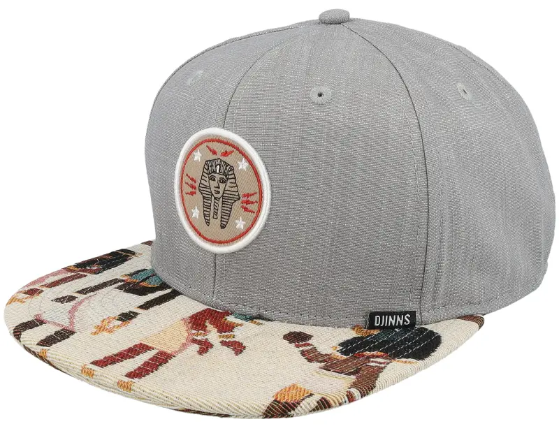 Djinns Tutanch Linen Rev. Grey Snapback online