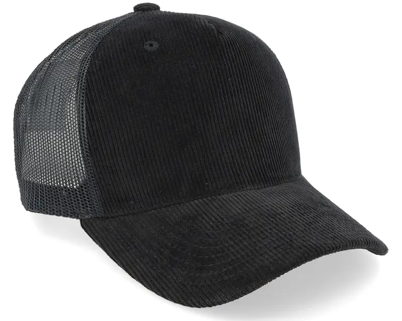 Equip Black Cord/Black A-frame Trucker online
