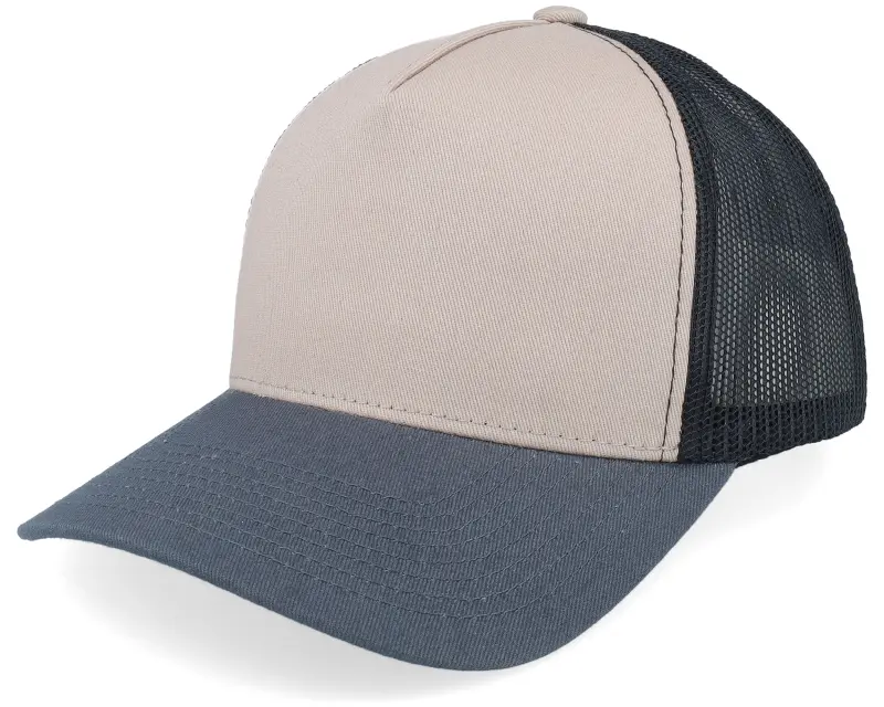 Equip Blank Light Grey/Black/Charcoal A-frame Trucker online