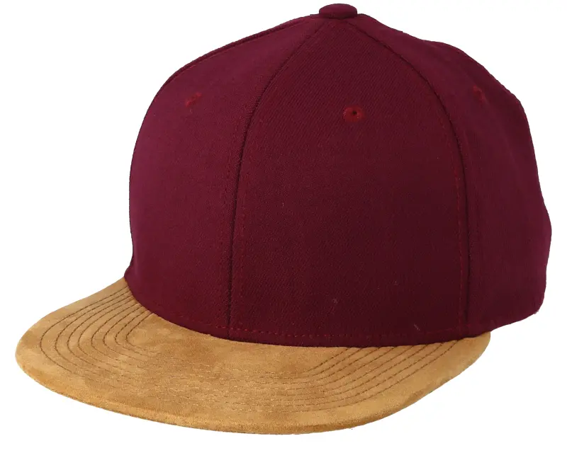 Equip Blank Suede Maroon Snapback online