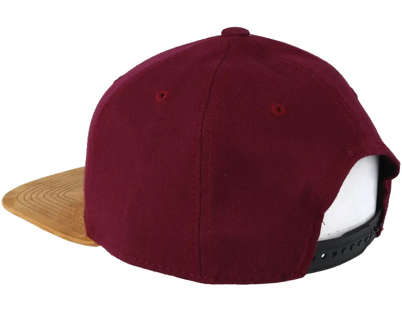 Equip Blank Suede Maroon Snapback online