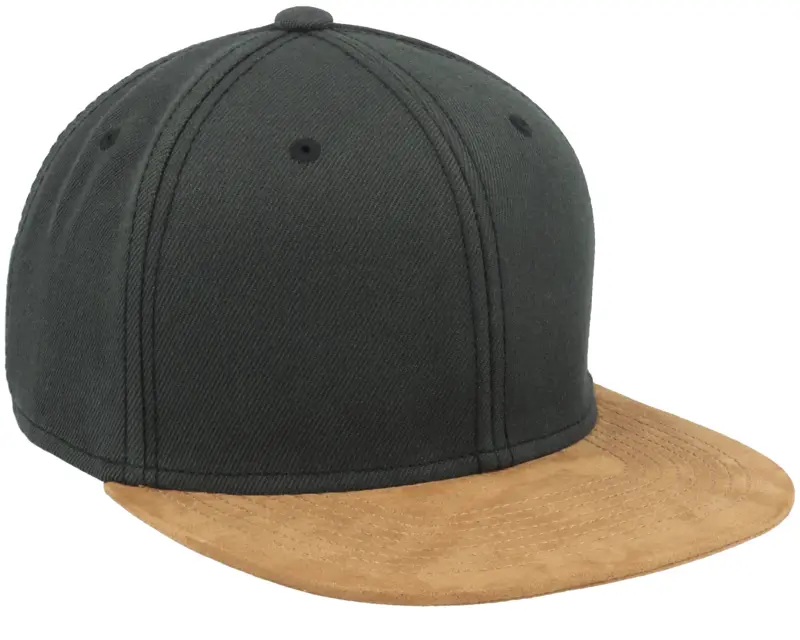 Equip Blank Suede Washed Black Snapback online