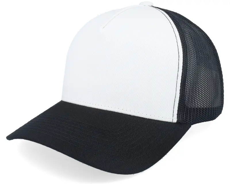 Equip Blank White/Black A-frame Trucker online