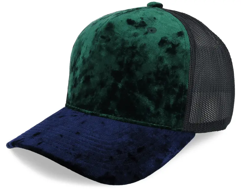 Equip Green/Navy/Black Velvet Trucker online