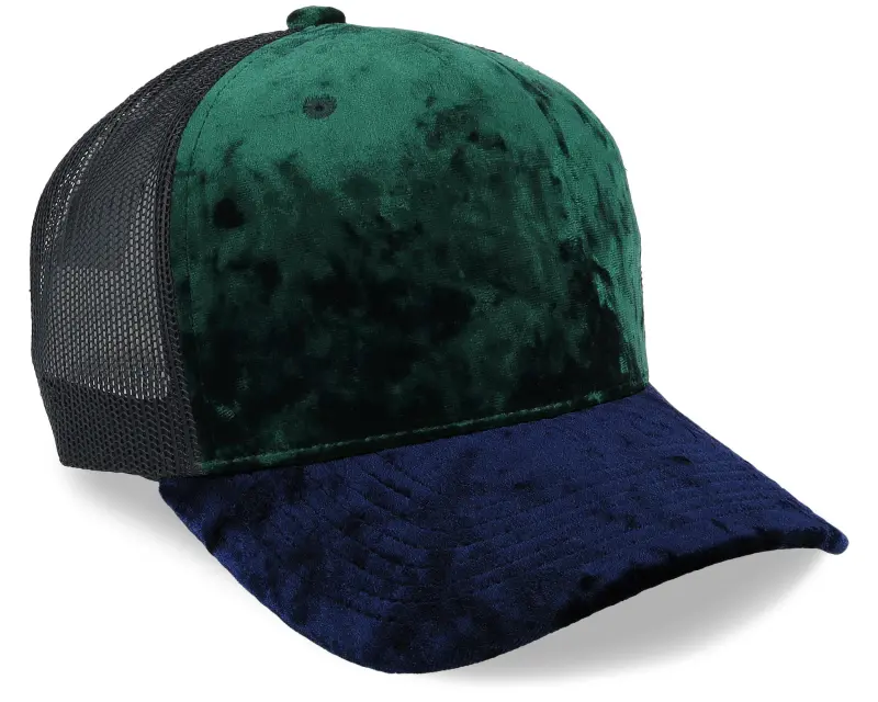 Equip Green/Navy/Black Velvet Trucker online