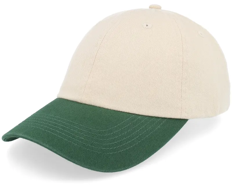 Equip Stone Washed Stone/Dark Green Dad Cap online