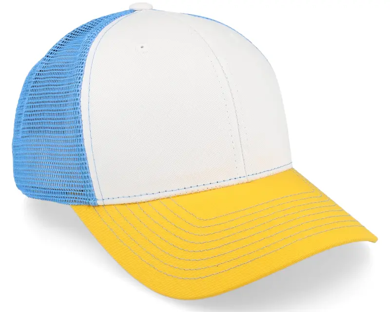 Equip White/Light Blue/Gold Trucker online