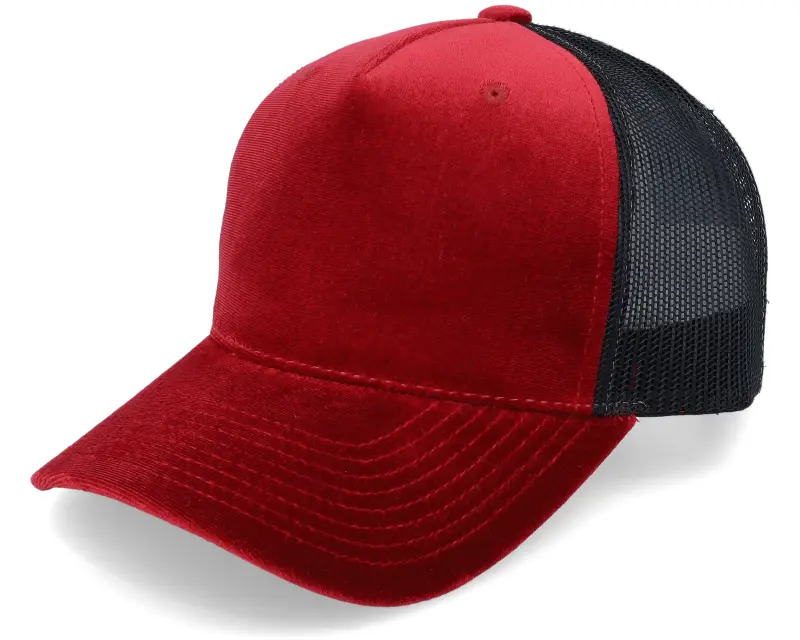 Fair Fair Pride Rainbow Side Logo Red Velvet Trucker online