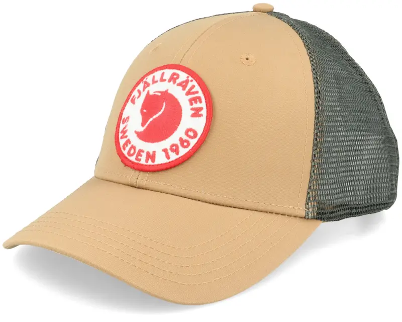 Fjällräven 1960 Logo Långtradarkeps Buckwheat Brown Trucker online