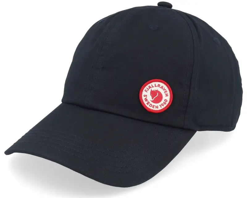 Fjällräven Logo Cap Black Dad Cap online