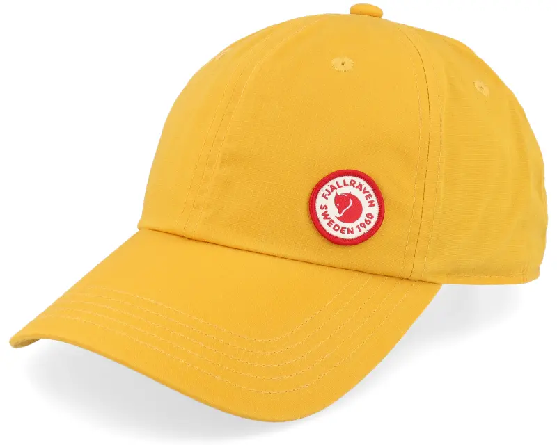 Fjällräven Logo Cap Mustard Yellow Dad Cap online