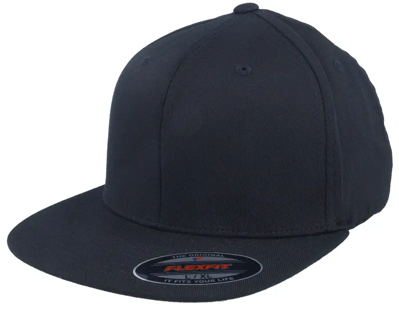 Flexfit Flat Brim Black Fitted online