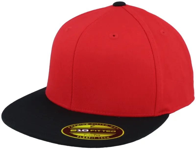 Flexfit Premium 210 2-Tone Red/Black Fitted online