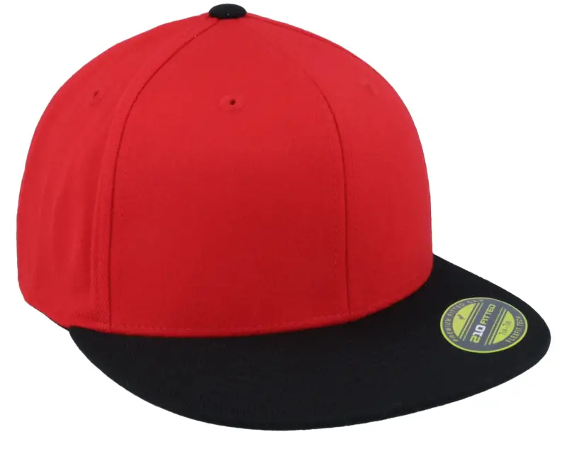 Flexfit Premium 210 2-Tone Red/Black Fitted online