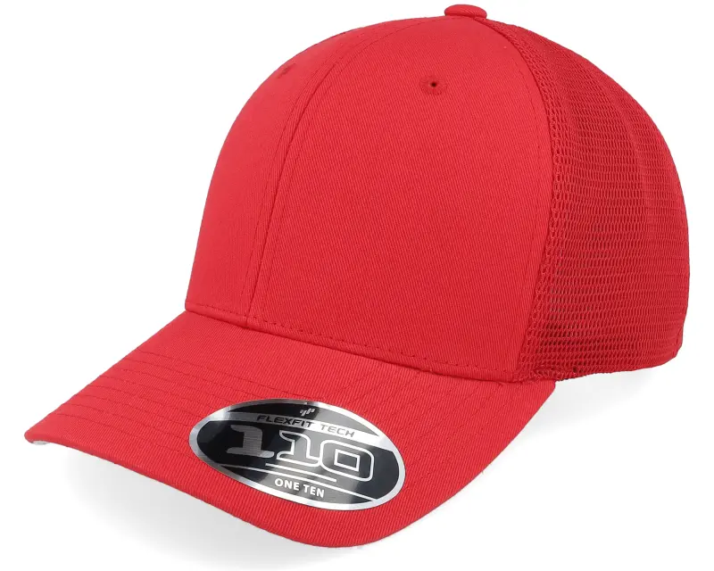 Flexfit Red Mesh Cap 110 Trucker online