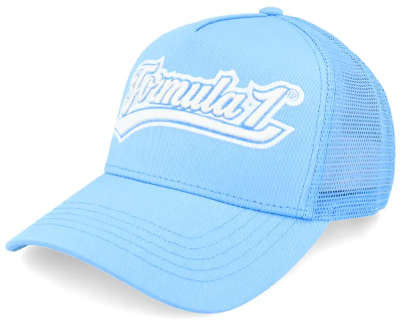 Formula One F1 Logo 25 Legacy Sky Blue Trucker online