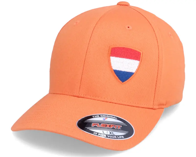 Forza Netherlands Flag Shield Orange Flexfit online