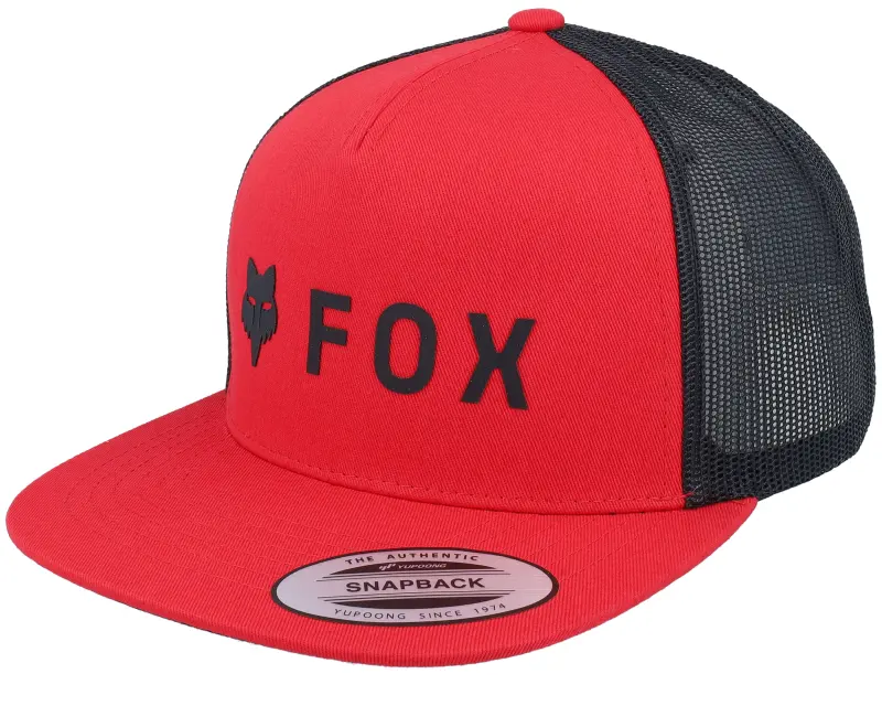 Fox Absolute Mesh Flame Red/Black Trucker online