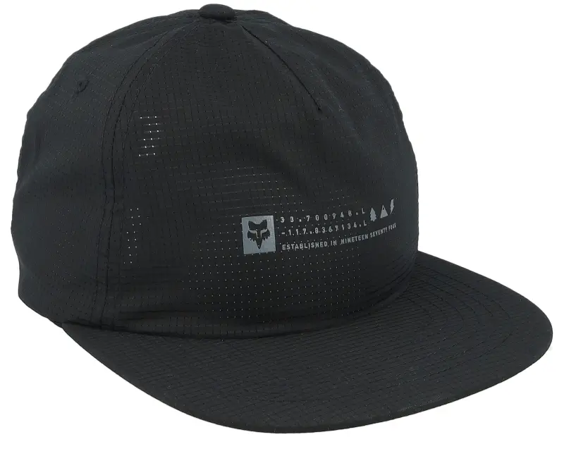 Fox Base Over Hat Black Strapback online