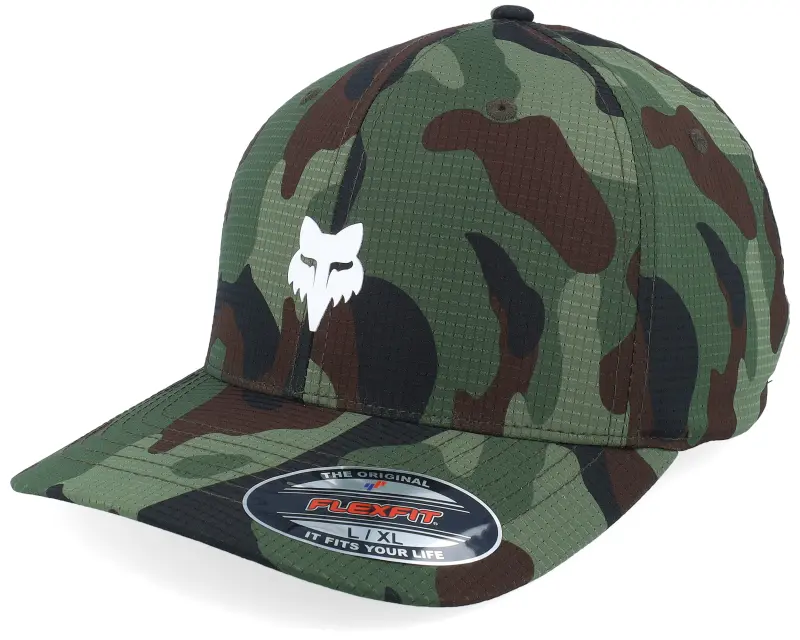 Fox Fox Head Camo Tech Green Camo Flexfit online