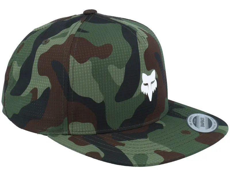 Fox Fox Head Camo Tech Green Camo Snapback online
